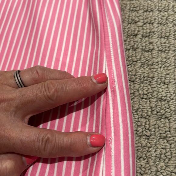 Ralph Lauren Long Sleeve Button Down Pink and White Stripes Shirt Men’s Size XXL - Picture 4 of 8